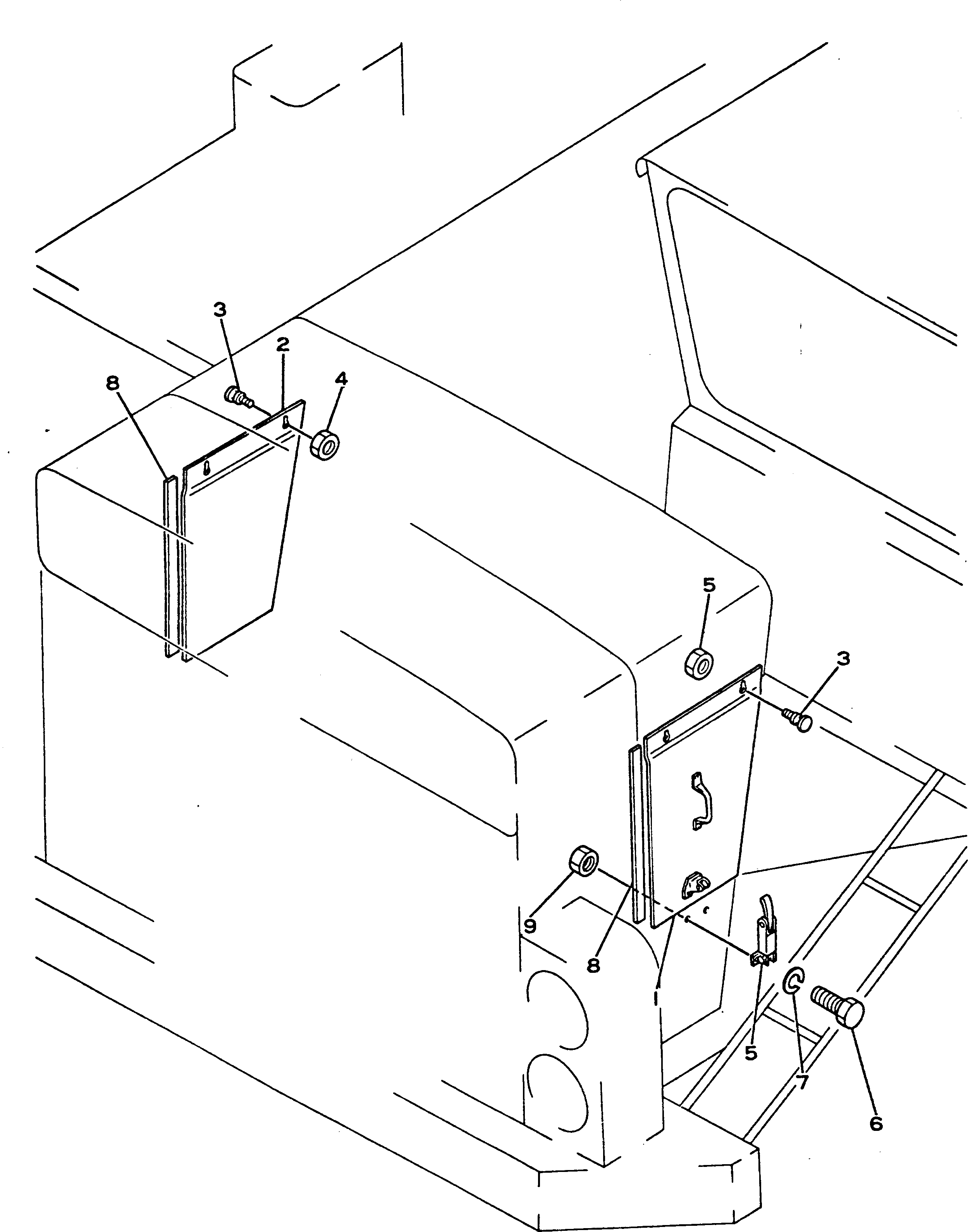 Крышка 566-54-11294 Komatsu