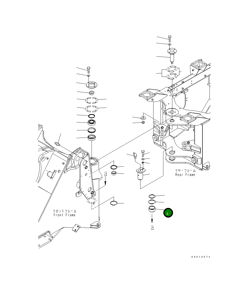 Подшипник 417-46-33110 Komatsu