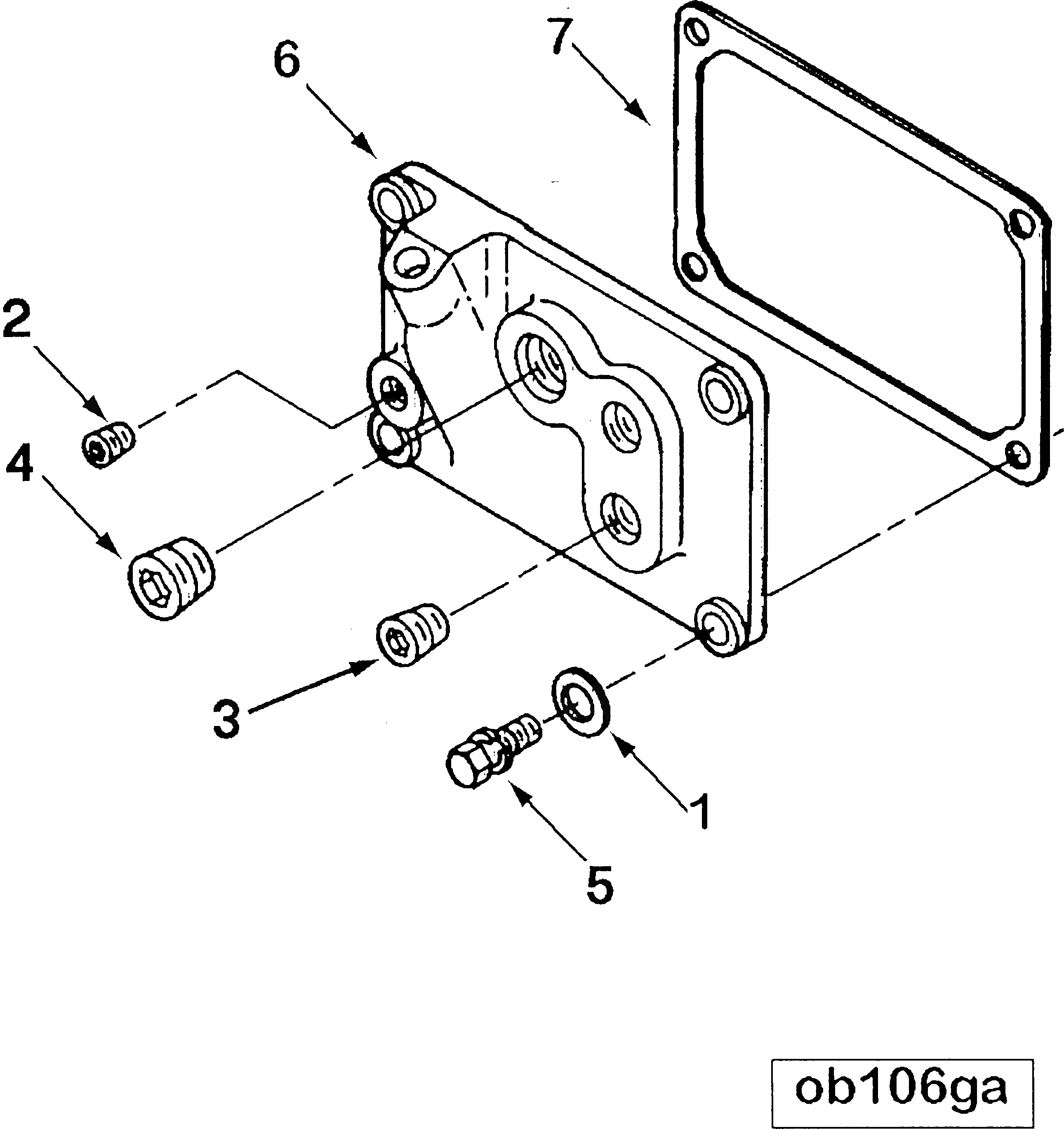 Крышка CU3057476 Komatsu