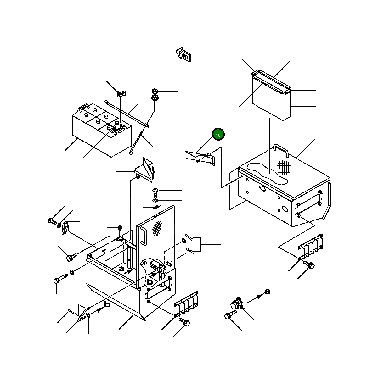 Крышка, RH 425-54-11180 Komatsu