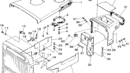 Крышка 195-54-15620 Komatsu