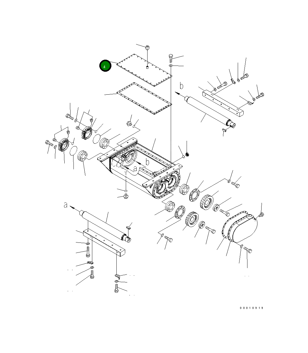 Крышка 8240-72-1340  Komatsu