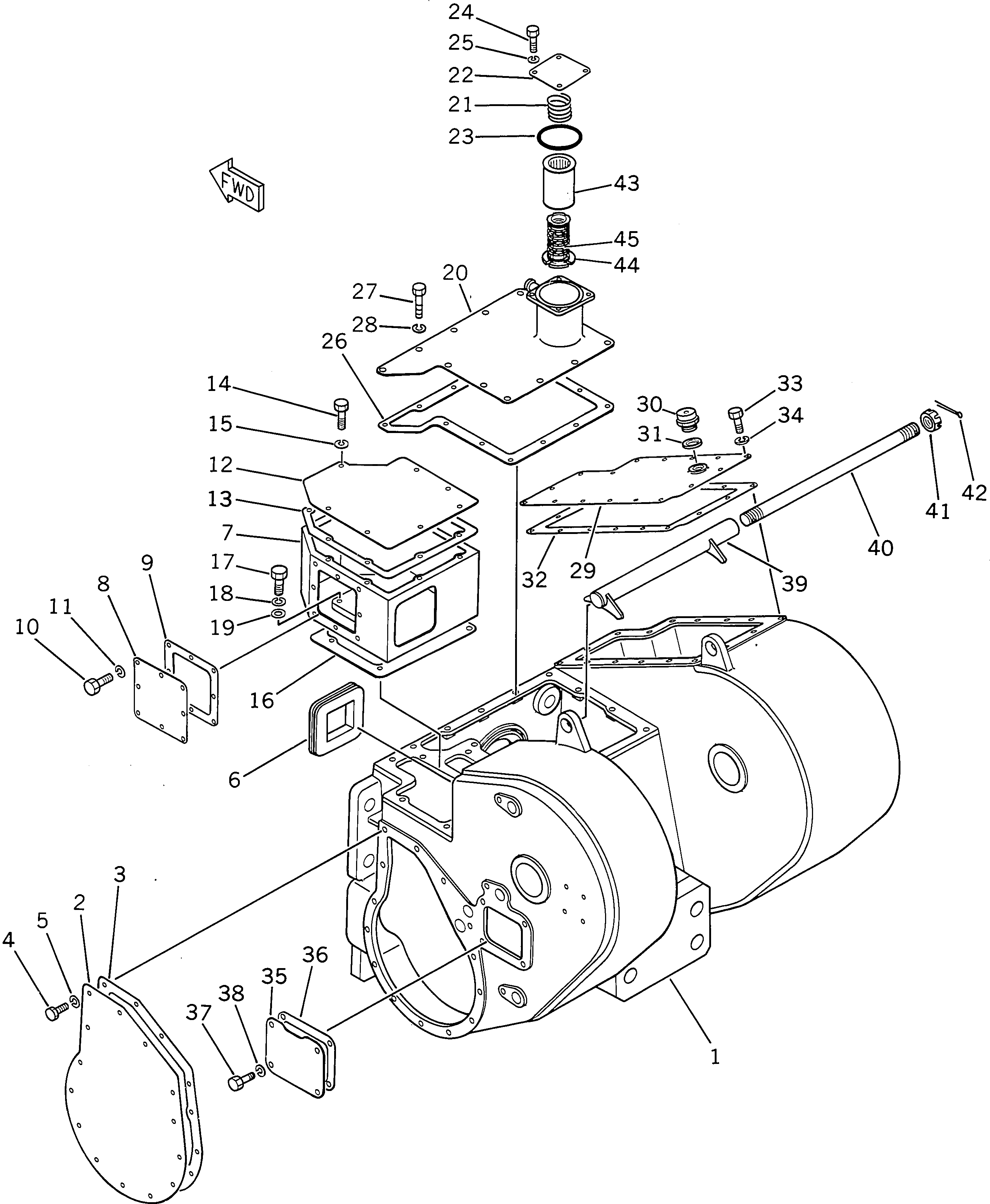 Крышка 175-916-3681 Komatsu
