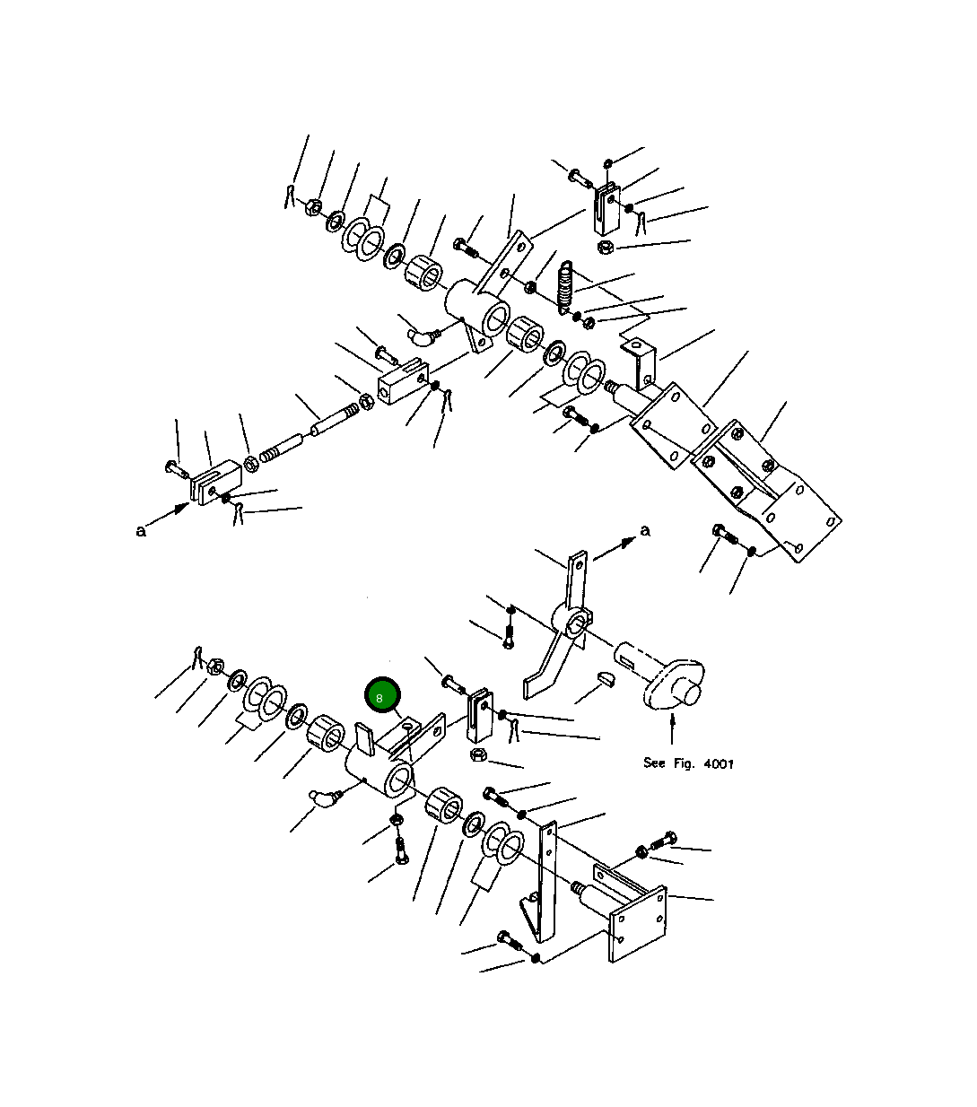 Рычаг 561-43-61220 Komatsu