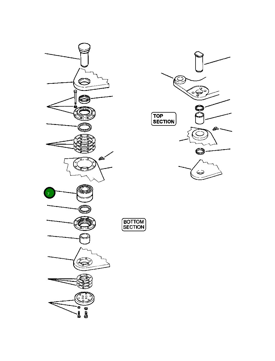 Подшипник 1435 603 H92 Komatsu