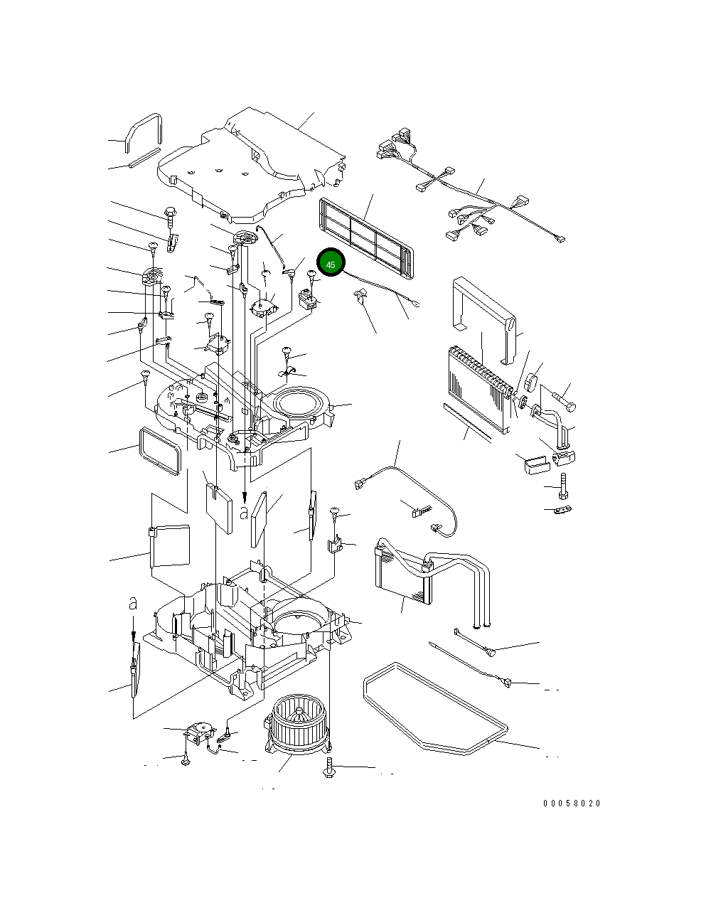 Рычаг ND116682-7310 Komatsu