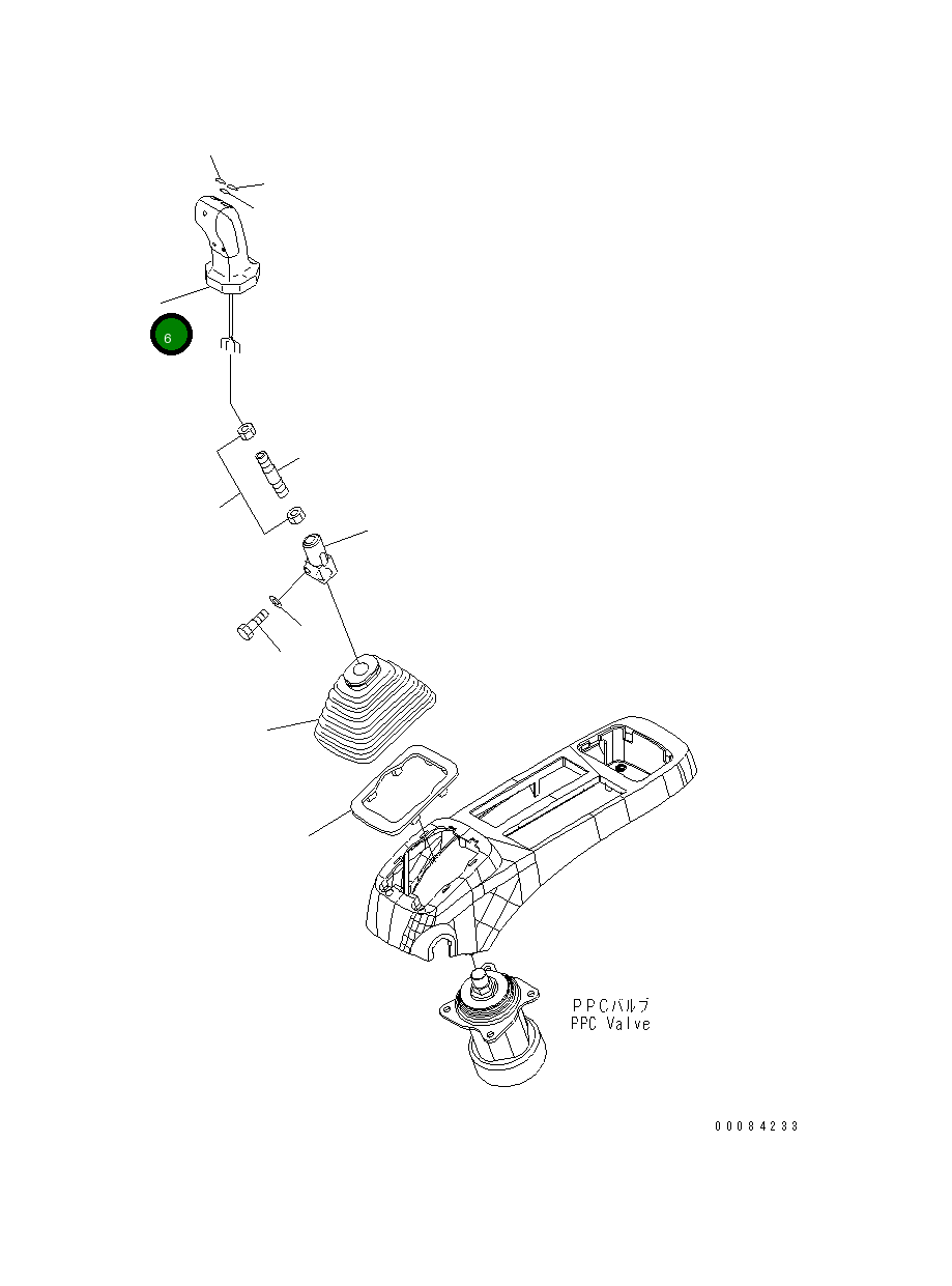 Рычаг 21T-43-31230 Komatsu