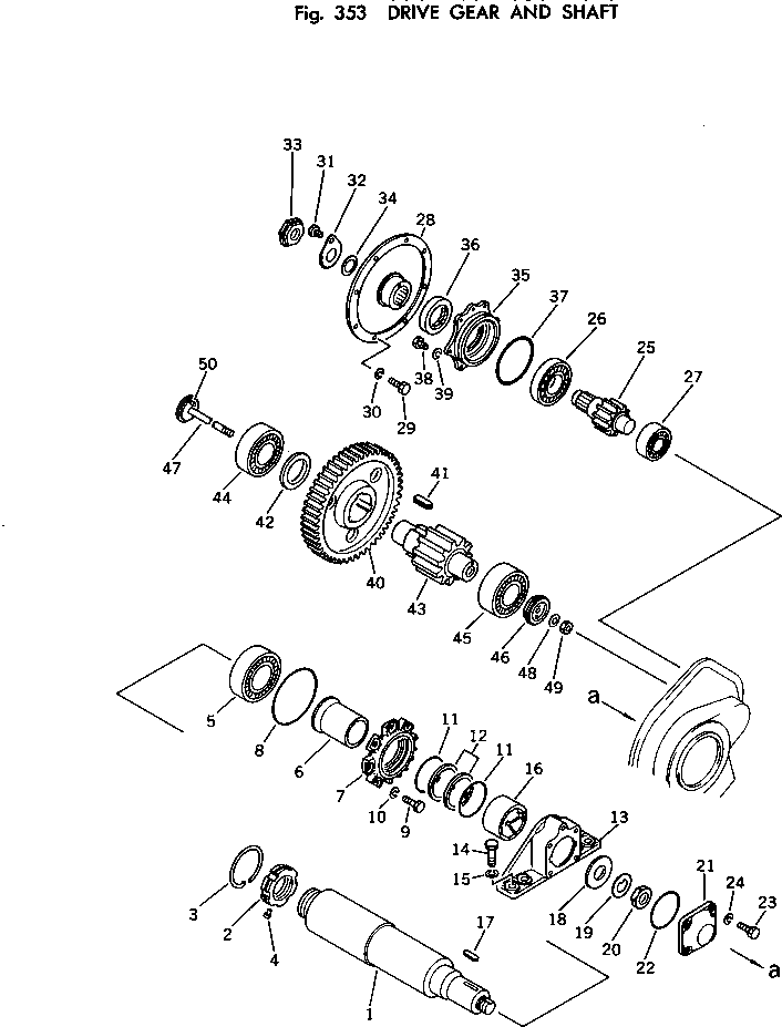 Подшипник 140-09-13121  Komatsu