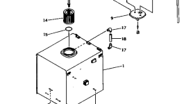Бак 21N-60-11111 Komatsu