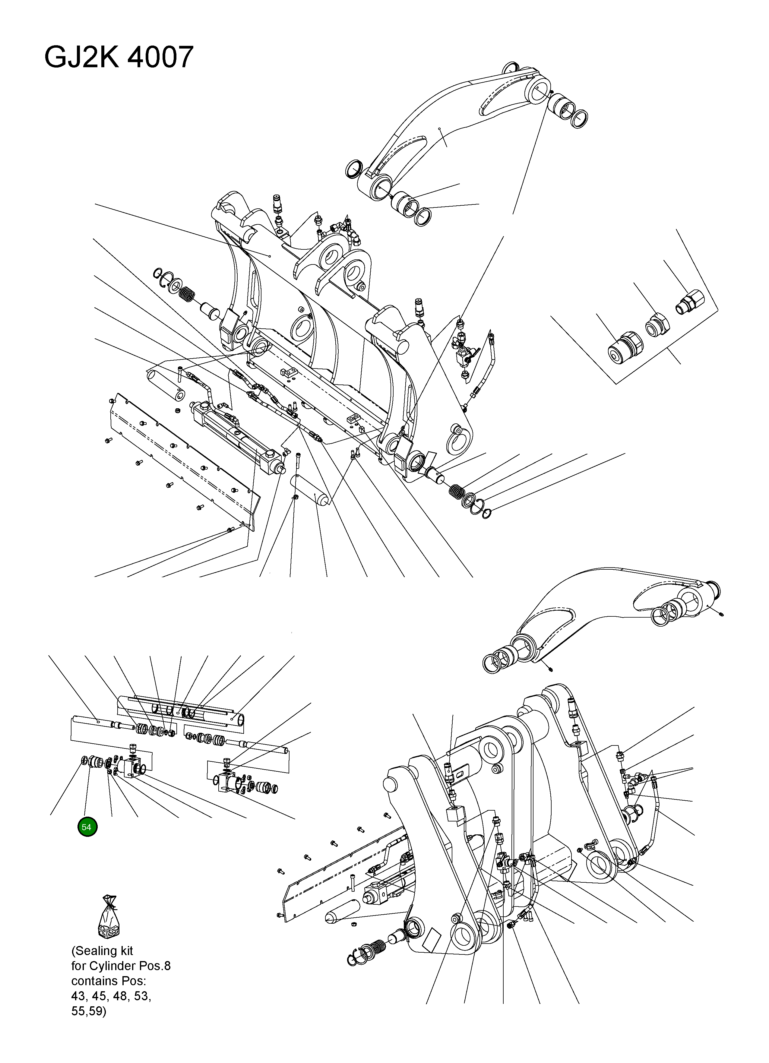 Подшипник 42Y-72-H0P70 Komatsu