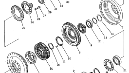 Подшипник 06043-06016 Komatsu
