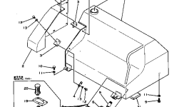 Бак 2691-8-11101 Komatsu