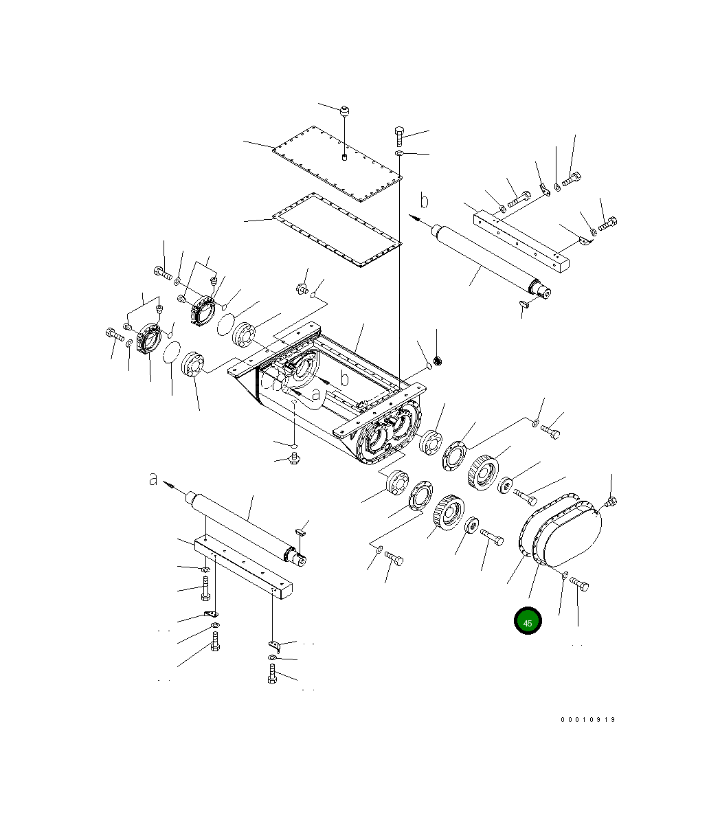 Крышка 8240-72-1492  Komatsu