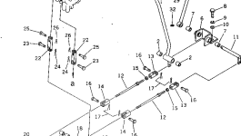 Вал 20M-43-31541 Komatsu