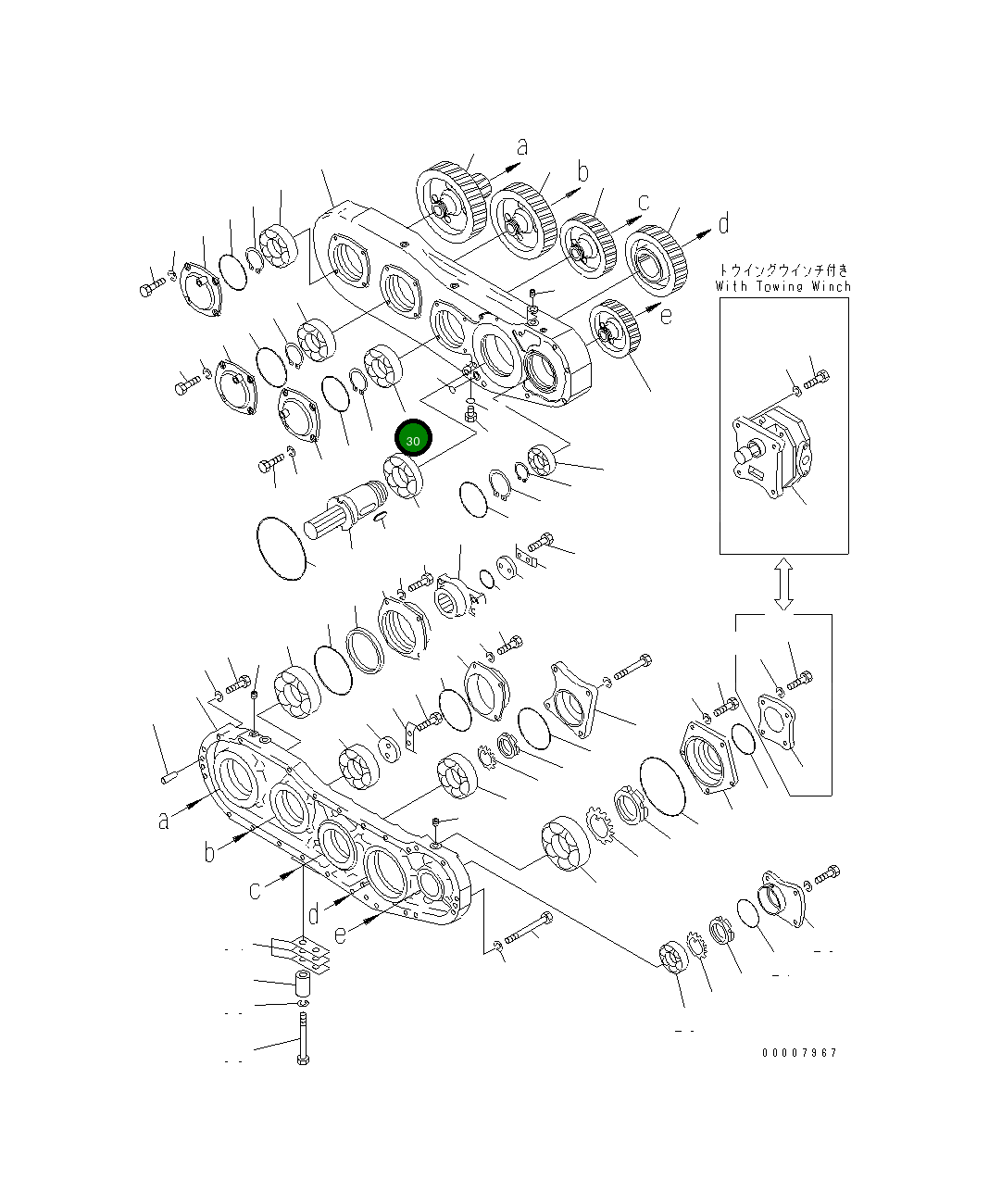Подшипник 06043-02212 Komatsu