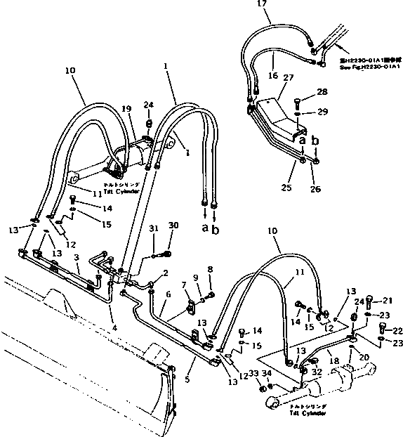 Крышка 130-A20-2190 Komatsu