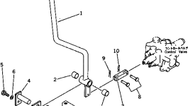 Кронштейн 20N-43-42810 Komatsu