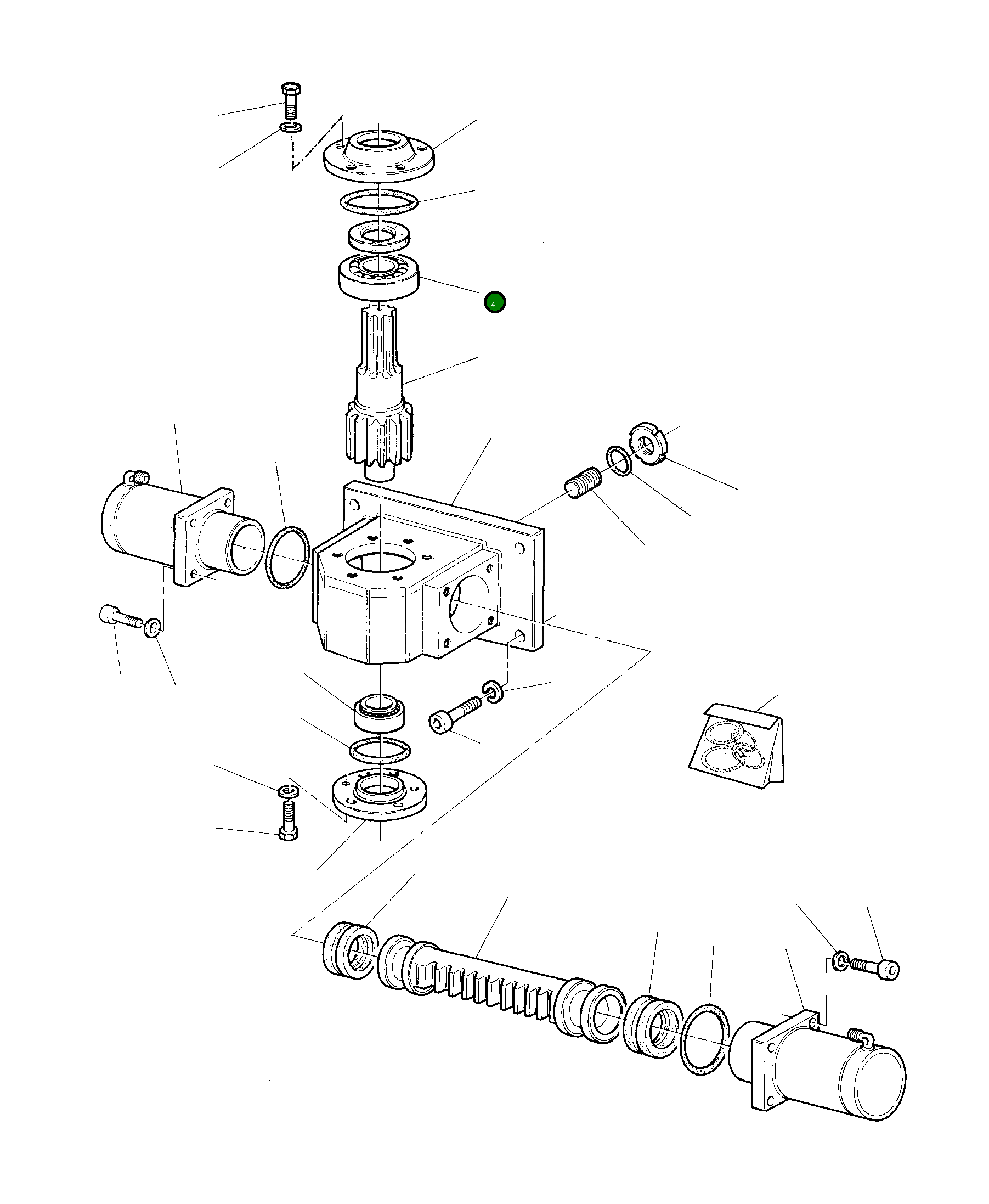 Подшипник 805300158 Komatsu