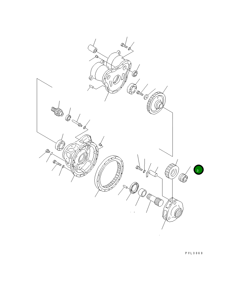 Подшипник 21T-27-71380 Komatsu