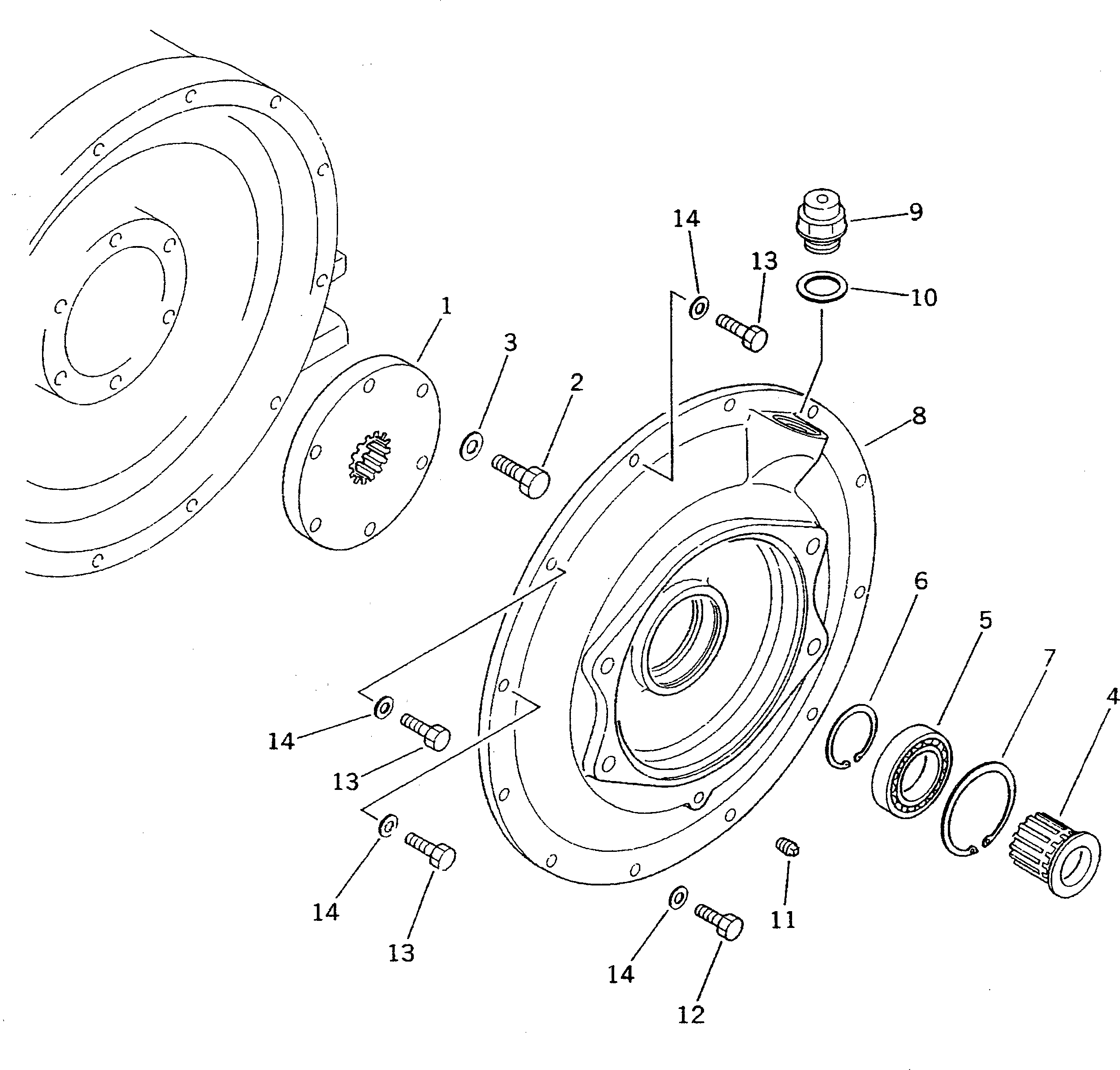 Подшипник 06045-06010 Komatsu