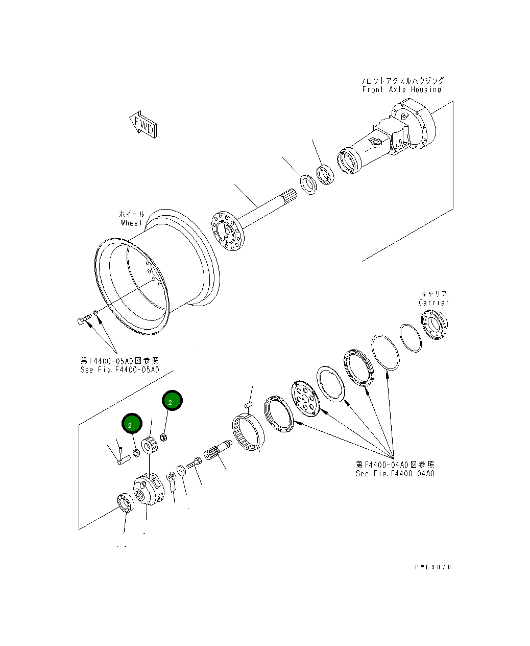 Подшипник 415-22-12811 Komatsu