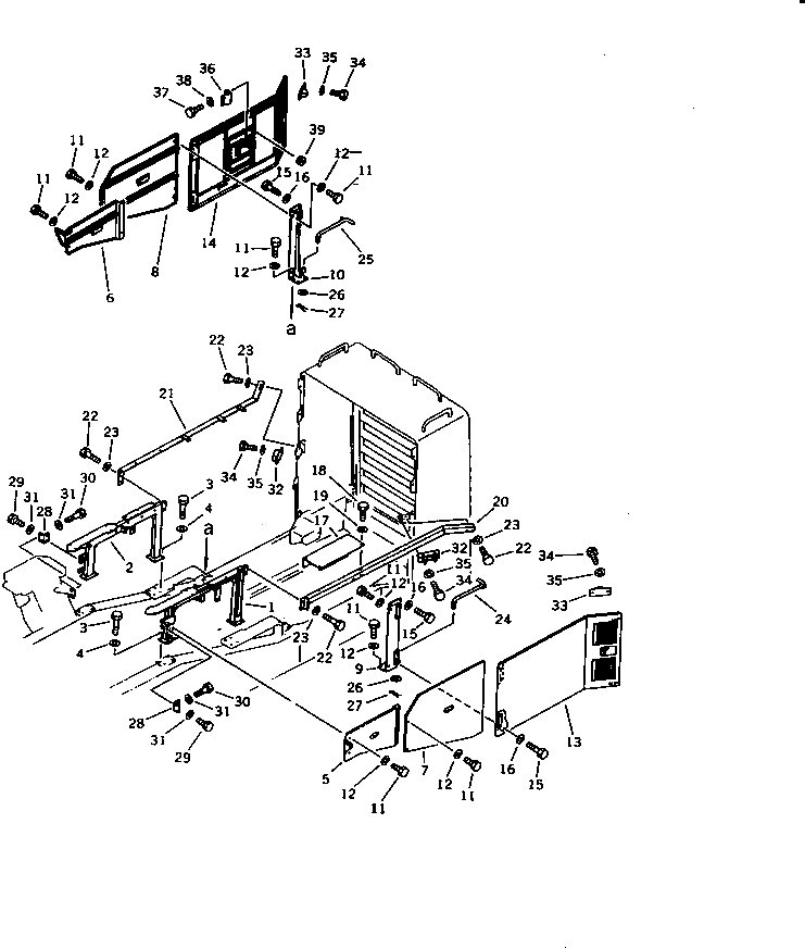 Крышка 426-54-11810  Komatsu