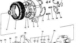 Генератор 600-821-2330 Komatsu