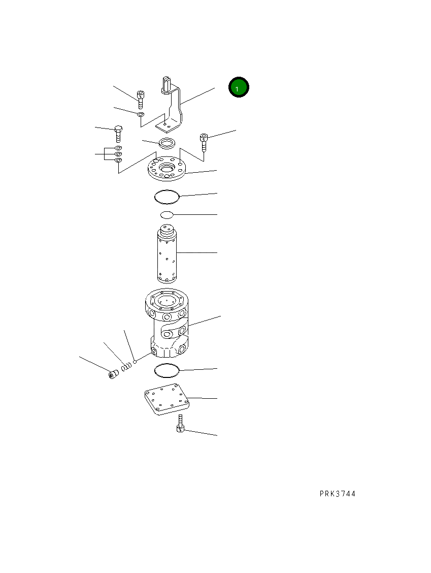 Рычаг 21W-62-33211 Komatsu