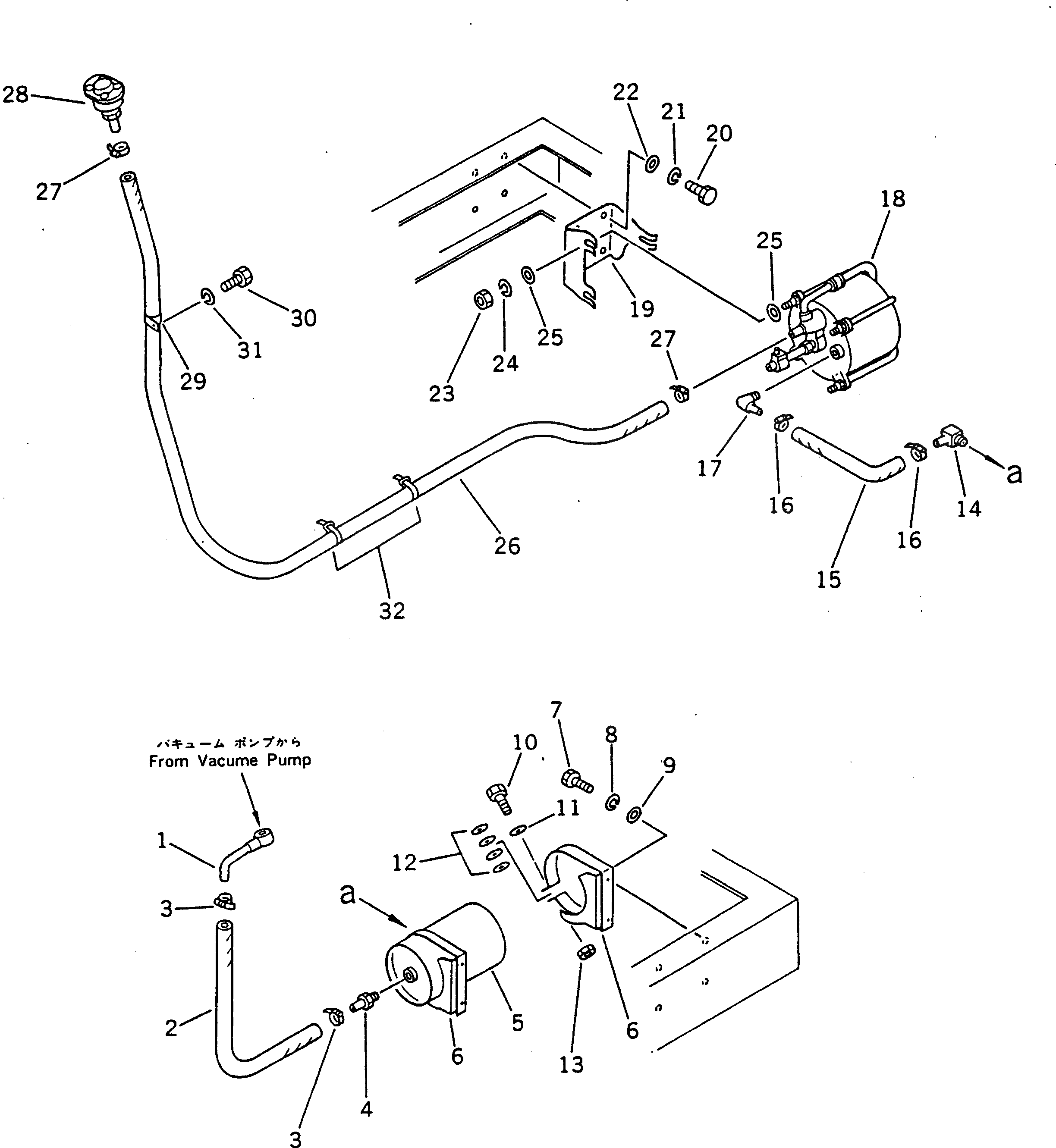 Крышка 232-43-54370  Komatsu