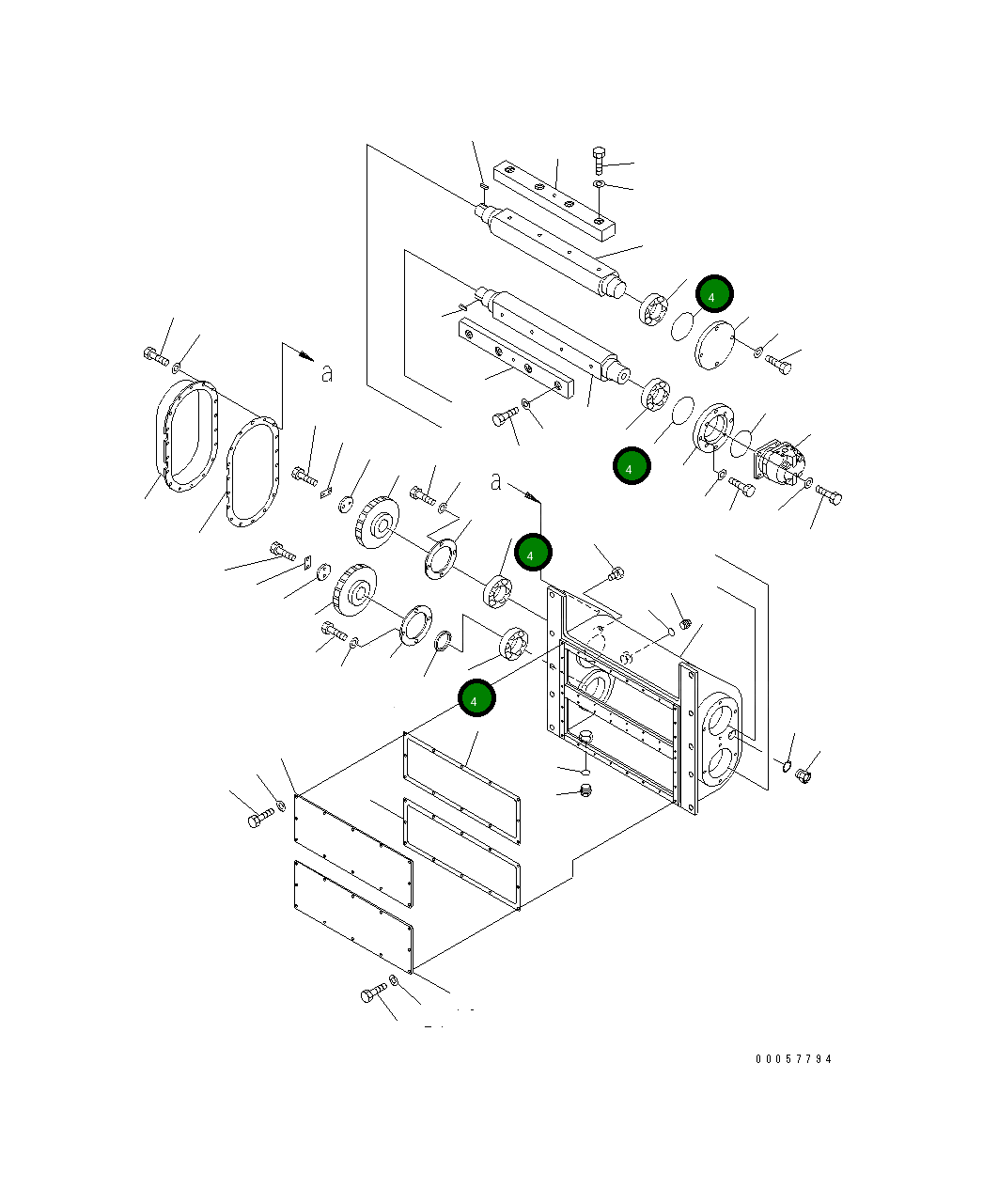 Подшипник 06300-22212 Komatsu