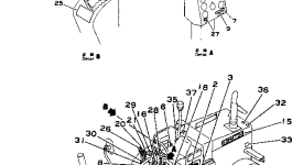 Пластина 232-53-61150 Komatsu