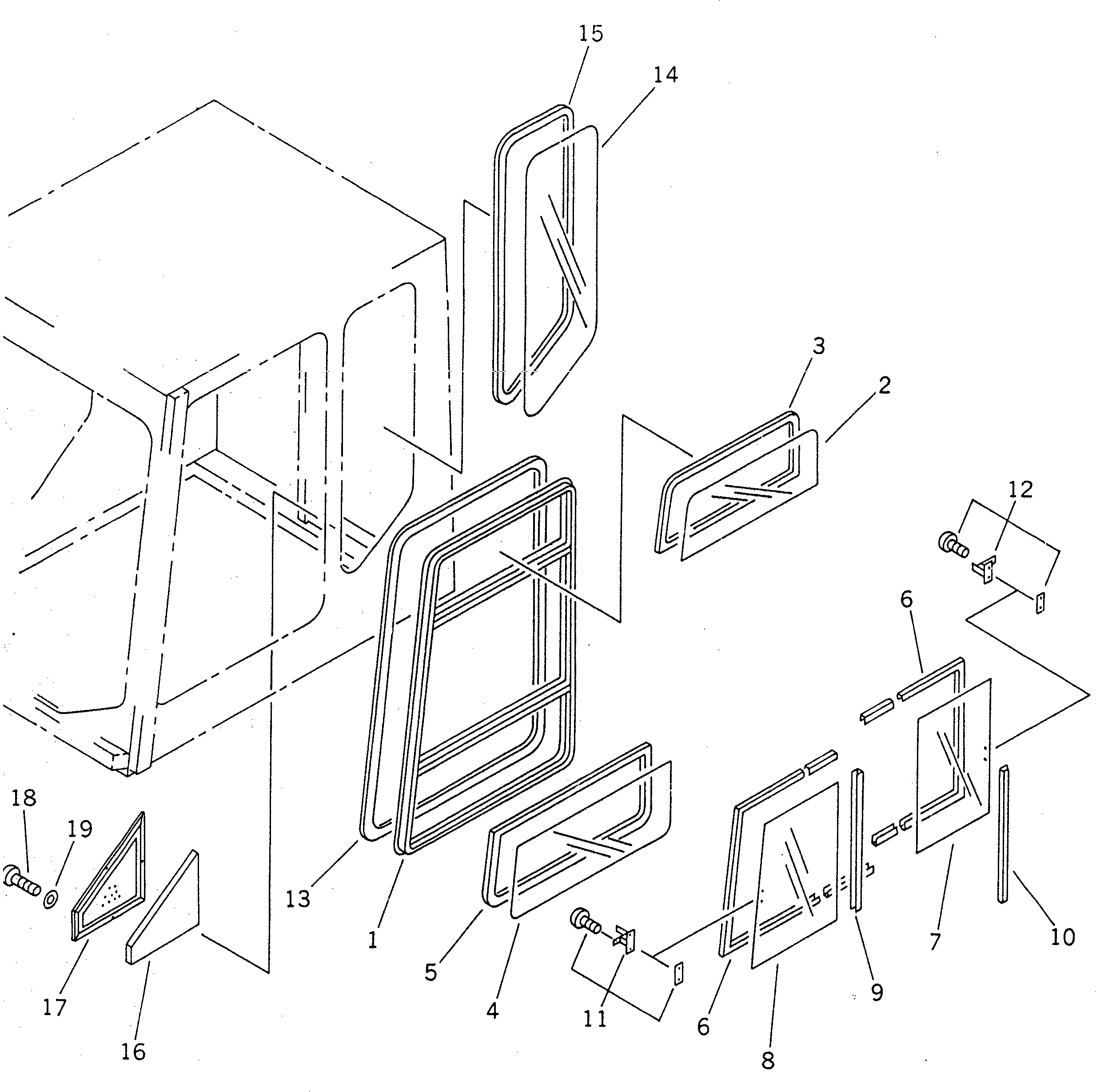 Крышка 21T-54-71520 Komatsu
