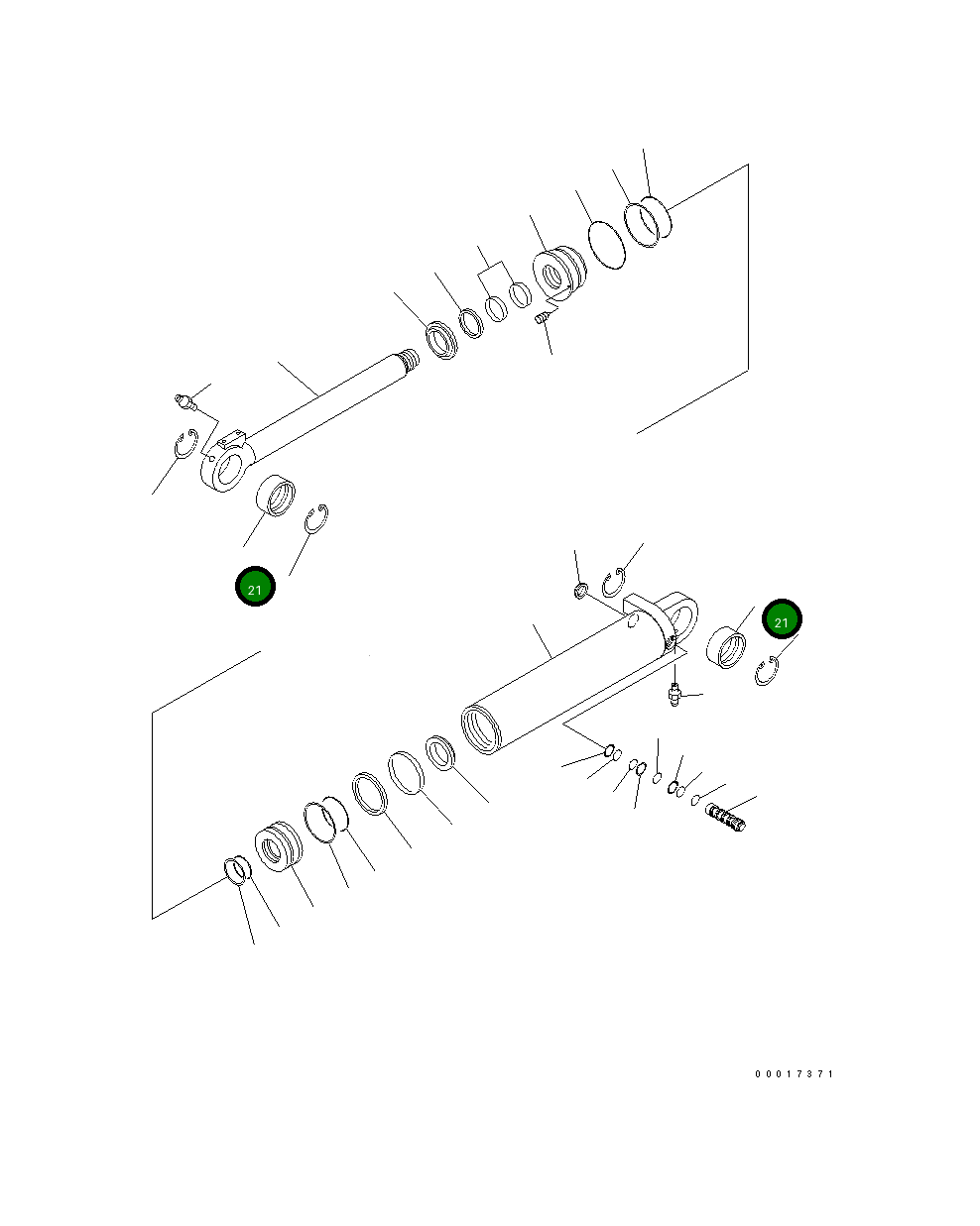 Подшипник 20K-61-31660 Komatsu