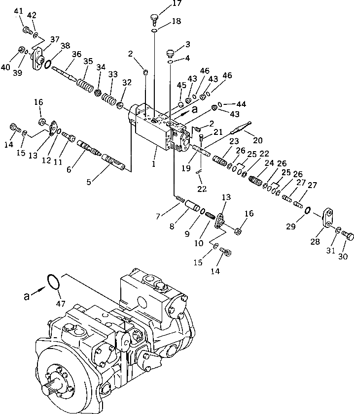 Крышка 708-21-19250  Komatsu
