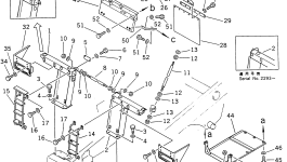Кронштейн 569-54-41770 Komatsu