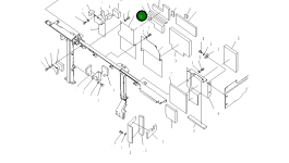 Крышка 21M-54-21972 Komatsu