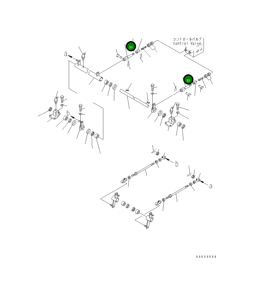 Рычаг 196-916-1210 Komatsu