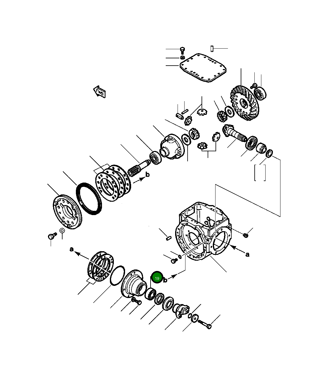 Подшипник 1103 449 C92 Komatsu