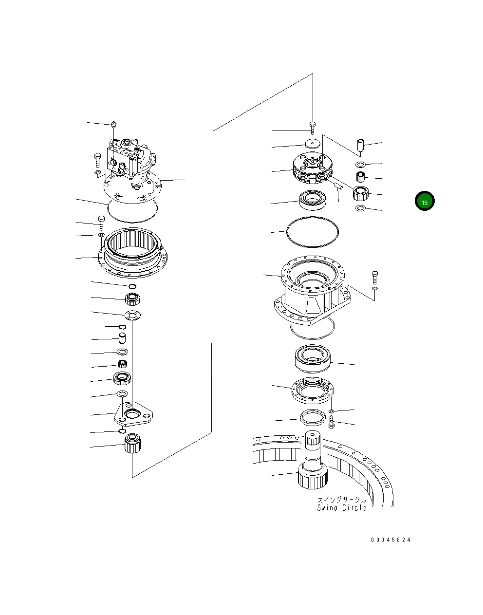 Подшипник 20G-26-11241  Komatsu