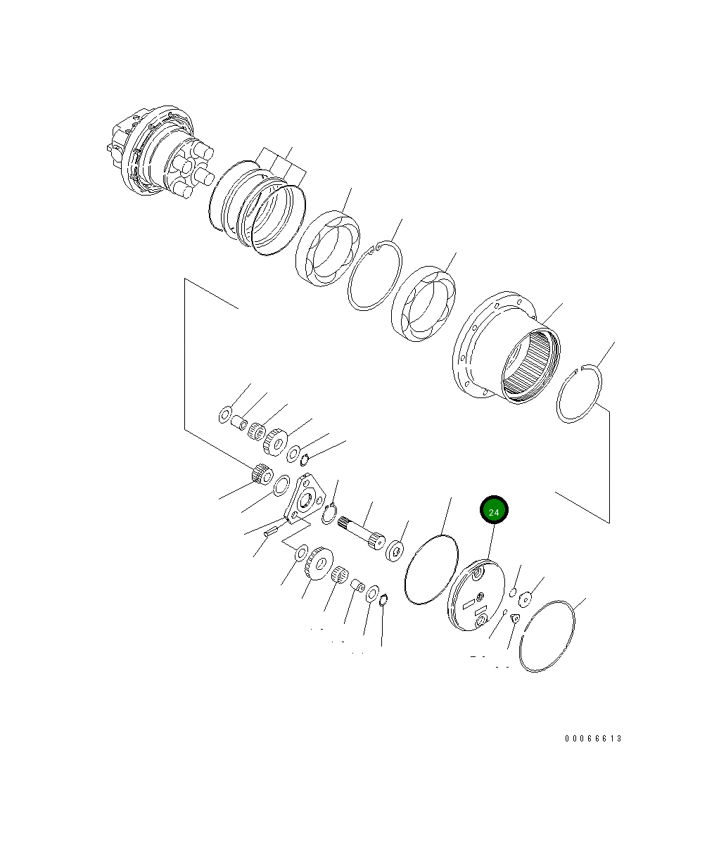 Крышка FUFZD8388-1-02 Komatsu