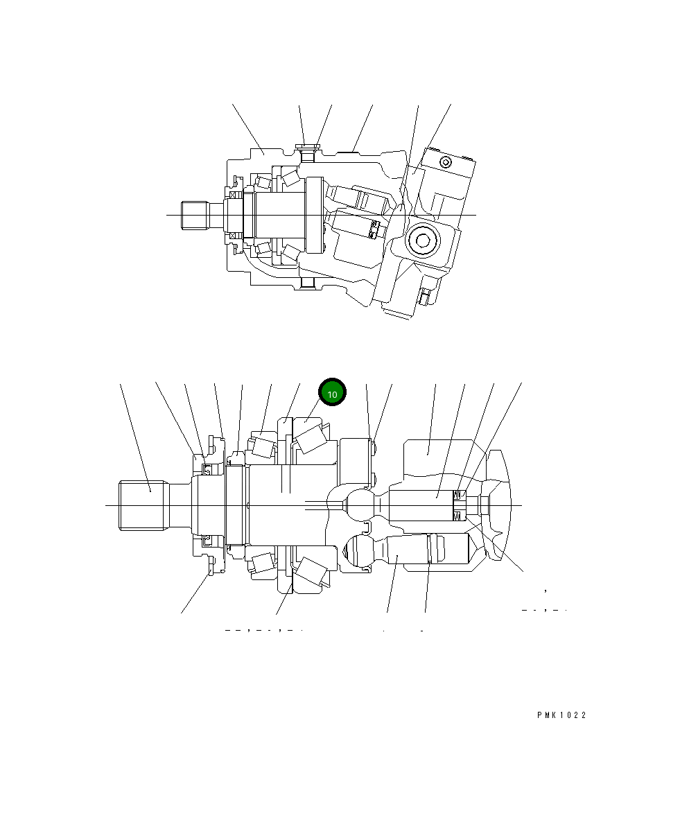Подшипник UC1100293006 Komatsu