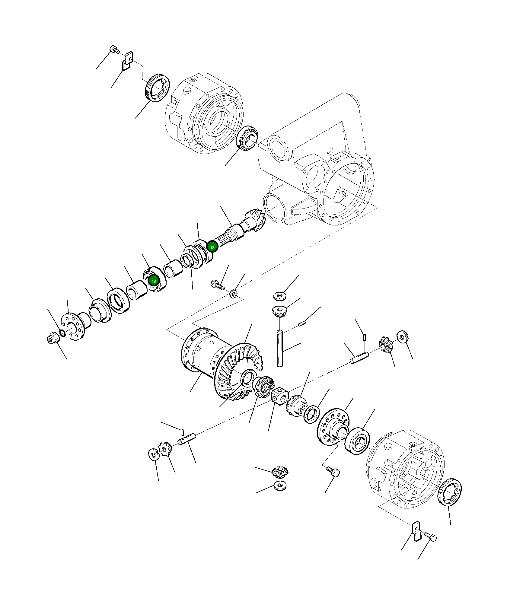 Подшипник 22E-23-11370 Komatsu