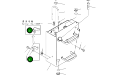 Крышка 415-04-11230 Komatsu