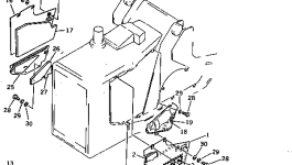 Лист 13E-A62-2371 Komatsu
