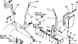 Рычаг, F-R 150-43-32535 Komatsu