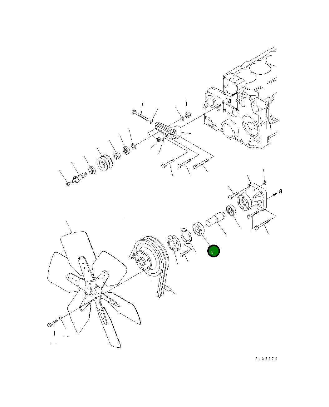 Подшипник 06007-06309 Komatsu