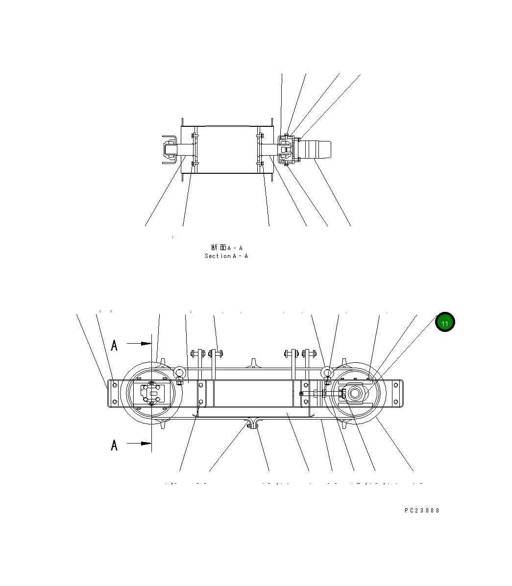 Подшипник 8206-78-3560  Komatsu