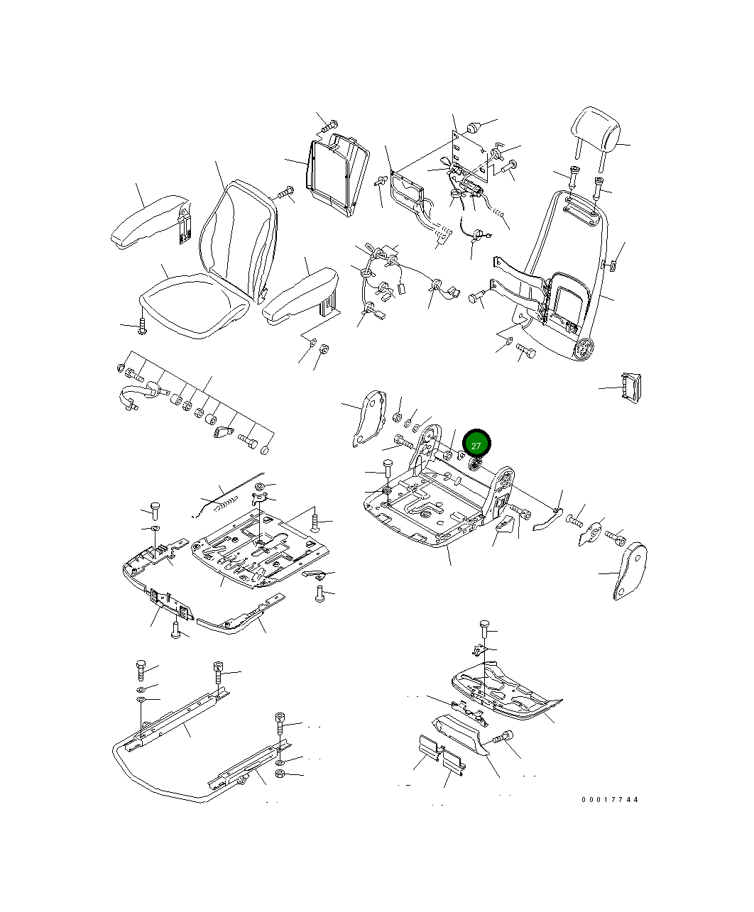 Подшипник 20K-57-31670 Komatsu