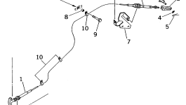Рычаг 561-95-62130 Komatsu
