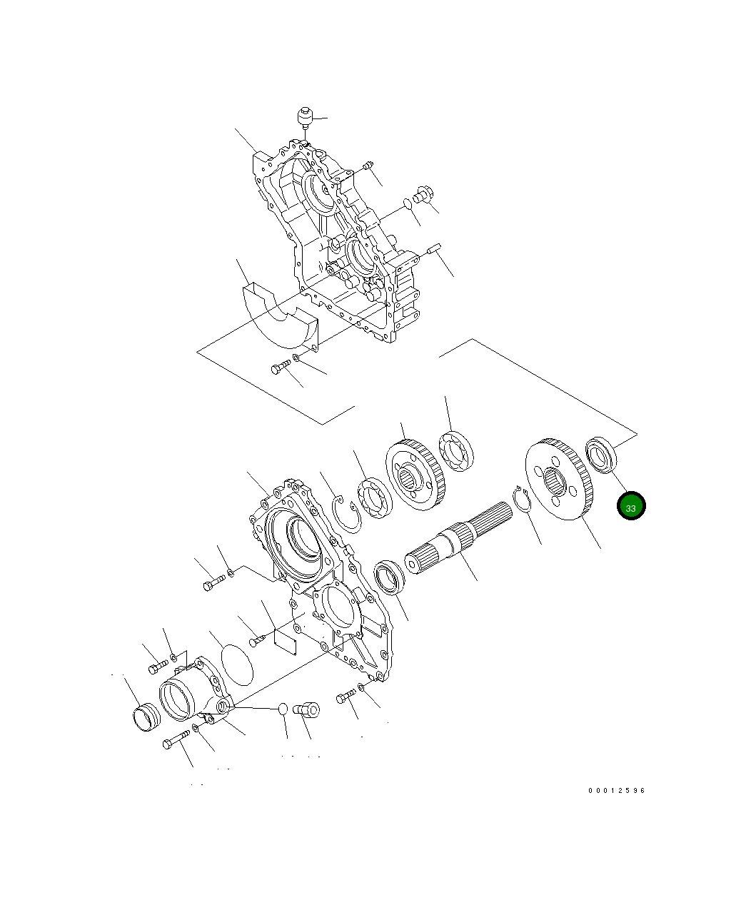 Подшипник 06002-30211 Komatsu